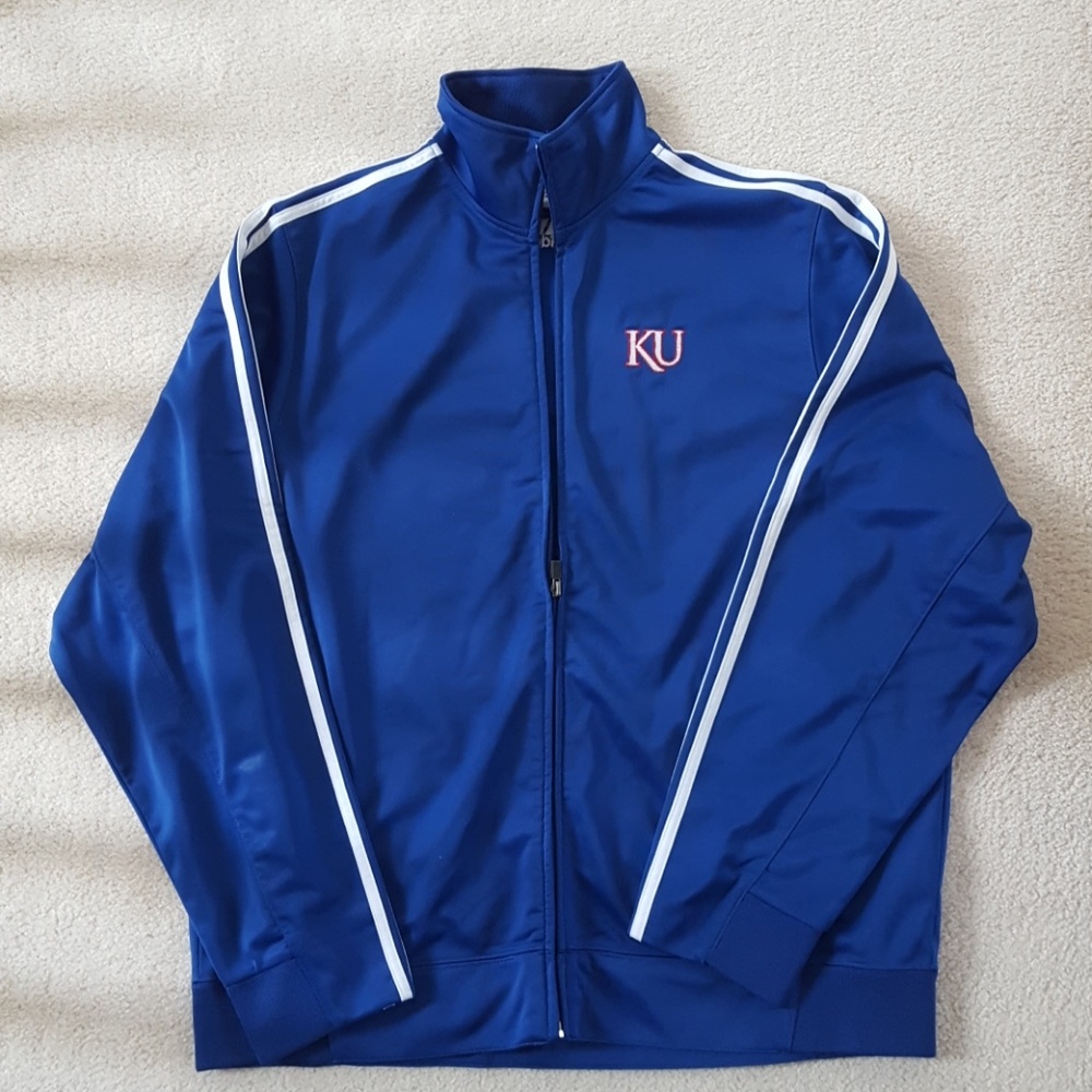 Adidas University of Kansas Zip Up